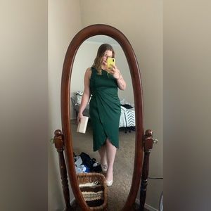 Green formal dress
